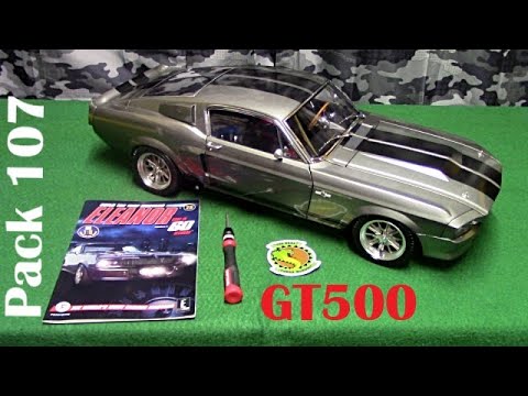 GT500 Eleanor Build! Book 29 pack 107 - FanHome Die-Cast Model kit