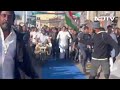 Watch: Rahul Gandhis Bike Ride During Bharat Jodo Yatra In Madhya Pradesh - Video
