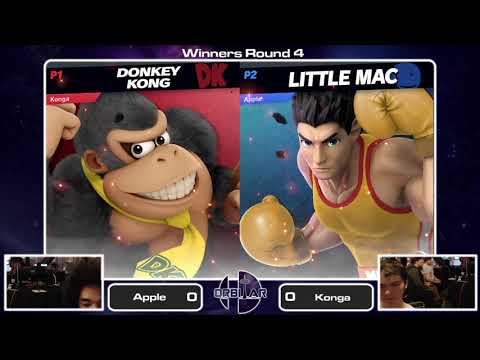 Konga (Donkey Kong) vs. Apple (Little Mac) - Orbitar 86 - Pools