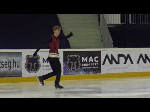2017 Santa Claus Cup : András CSERNOCH(HUN) - FS JUNIOR MEN, Free skating