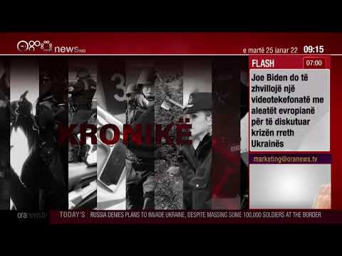 Edicioni informativ - 25 Janar 2022 - Ora 9:00 - Ora News