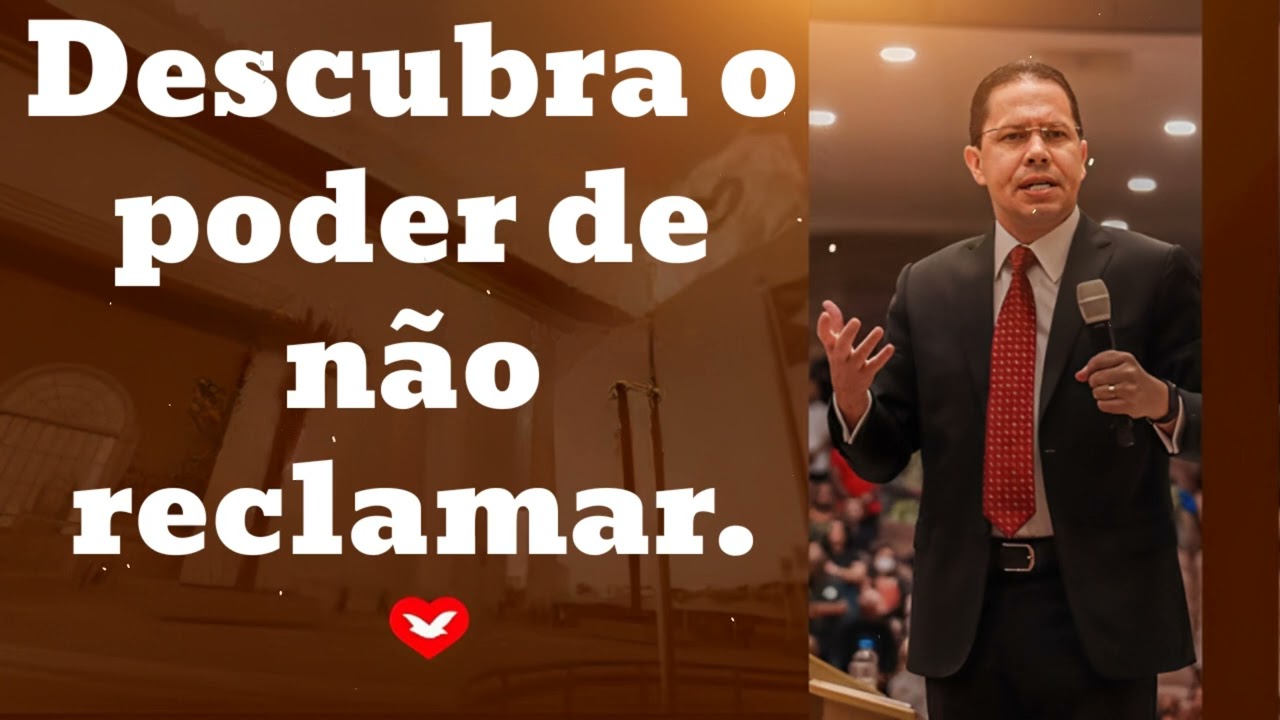 Descubra o poder de não reclamar. || Jadson Santos