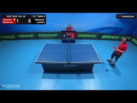 18:50 Liubomyr Sheshurak 1-3 Oleksandr Ivashkin 11.05.2023 TT Euro.Cup Ukraine Star. TABLE 3