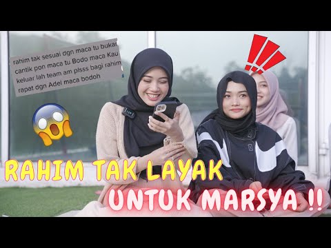 RAHIM TAK LAYAK UNTUK MARSYA !! - BACAAN HATE COMMENT !