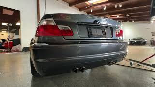 2003 BMW M3 Convertible Cold Start