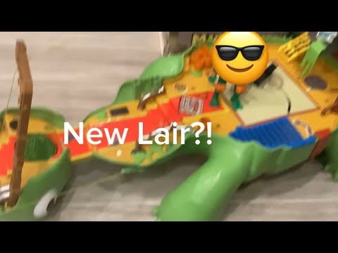 TMNT lair battle arena playset