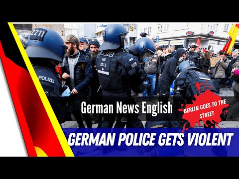 Berlin: 1700 police officers secure the city from anti-Corona demonstrations.