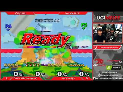 Zotcade 2019 - Santi/MikeHaze vs Nut/Null - Doubles Grand Finals