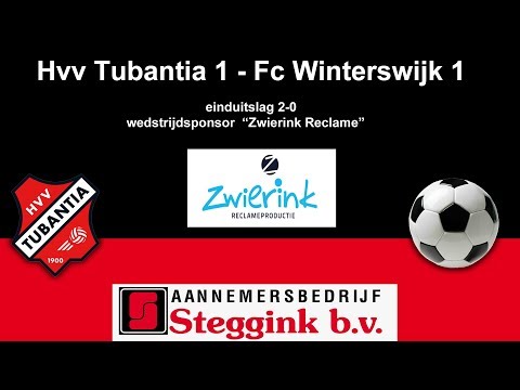 HVV Tubantia 1 - FC Winterswijk 1    einduitslag 2-0