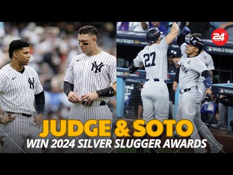 "Aaron Judge & Juan Soto Win 2024 Silver Slugger Awards: Yankees' Power Duo Dominates!"