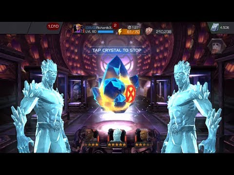 Five Star Iceman Crystal Opening - Marvel Contest of Champions