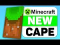 How To Get NEW Minecraft Common Cape In Java Bedrock