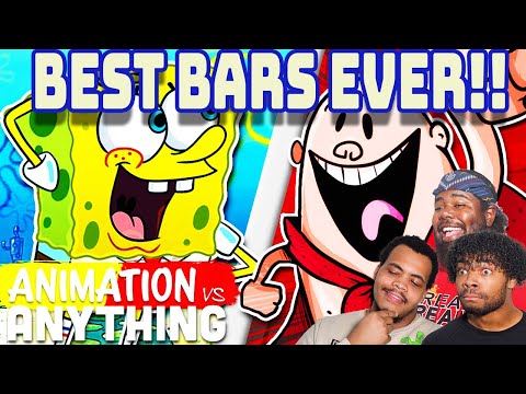 EPIC RAP BATTLE OF CARTOONS!? - PART 2 - (SPONGEBOB VS CAPTIN UNDERPANTS) REACTION