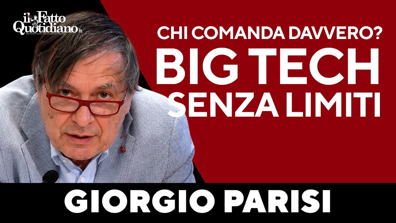 Il Nobel Parisi: “La vera minaccia non è l'IA, ma chi la possiede”