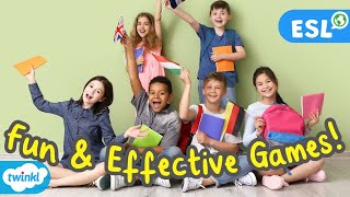 Fun and Effective Games for ESL Teachers