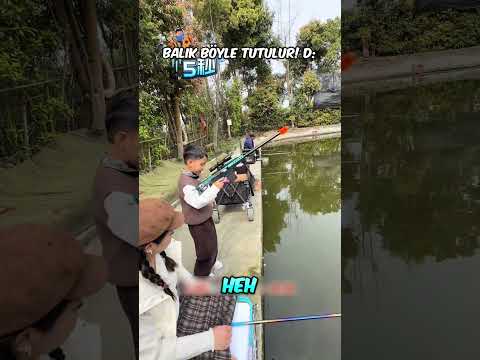 Balık Böyle Tutulur..❗️😱