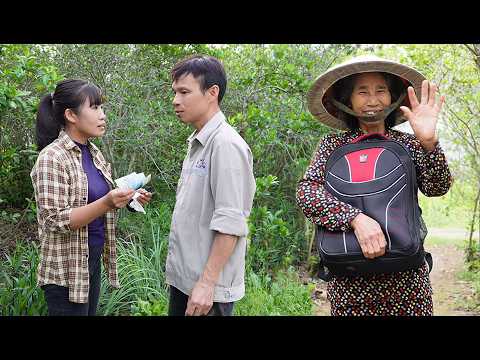 Huyen and De were worried when the woman with amnesia returned and gave Huyen a large sum of money.