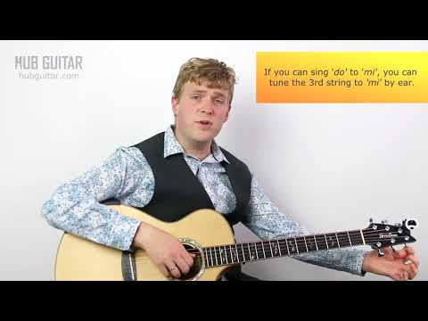 How to Tune to Open D (DADF#ad)