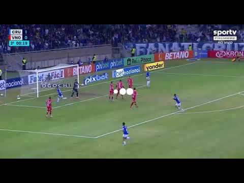 Gol do Cruzeiro Hoje (Luvannor) Cruzeiro 2x0 Vila Nova