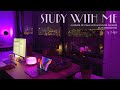 4-HOUR STUDY WITH ME 🎆 / Evening Calm Lofi/ Pomodoro 45