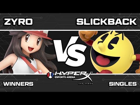 Wednesday Whiffs: Zyro (Pokemon Trainer) vs Slickback (Pac man) - Winners Round 2