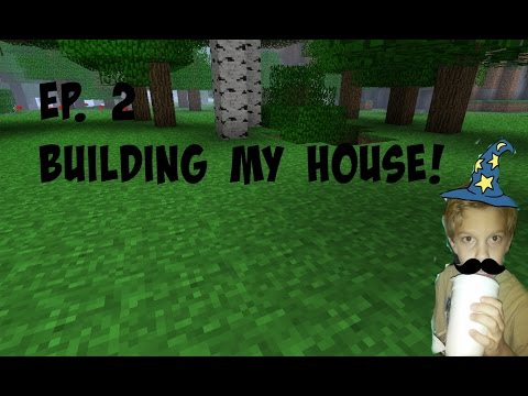 EPIC Minecraft Wizard - Construction of Enigmatic House!