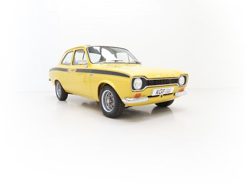 An AVO Club Registered Mk1 Ford Escort Mexico with Incredible Provenance - SOLD!