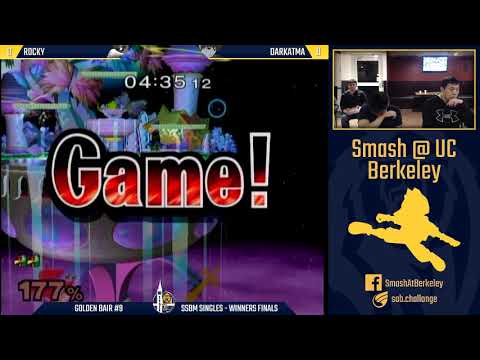 Golden Bair #9 - Melee Singles Winners Finals: Rocky vs Darkatma