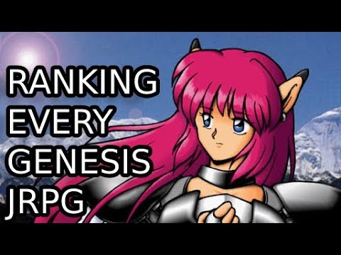 Ranking Every Sega Genesis/Mega Drive JRPG (TIER LIST)