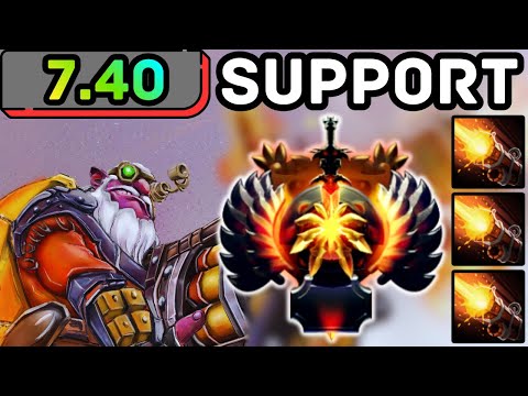 🔥 NEW PATCH 7.40 !!! SNIPER SOFT SUPPORT ONE SHOT, ONE HARASS | DOTA 2 GAMEPLAY 🔥