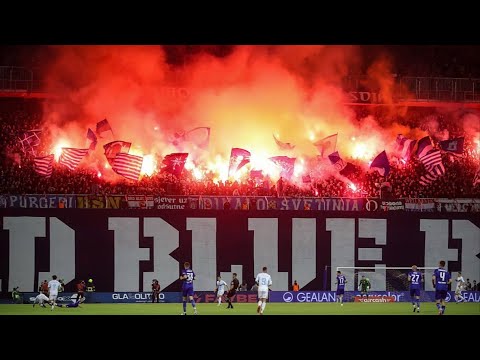 Dinamo Zagreb - Rijeka 27.04.2025 | Bad Blue Boys and Armada Rijeka