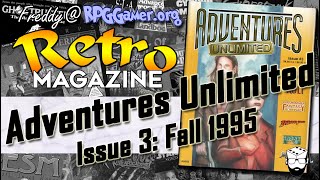 Adventures Unlimited Issue 3 (Fall 1995) | Retro Magazine