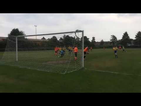 toernooi Volendam: doelpunt joost tegen Volendam 4 - 0