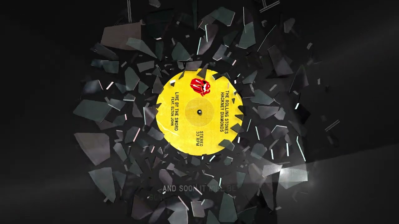 The Rolling Stones — Live By The Sword Feat. Elton John (Lyric video) - YouTube