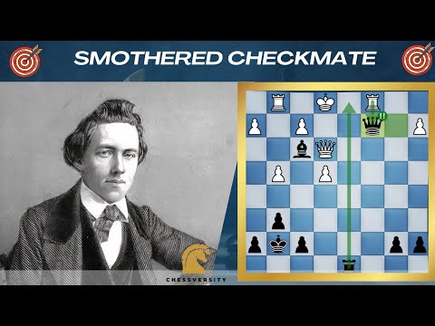 🔥🔥Smothered Checkmate🔥🔥.James McConnell vs Paul Morphy 🇺🇸 [USA] chess game.