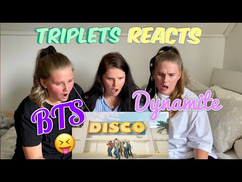 BTS (방탄소년단) - ‘Dynamite’ MV REACTION!!! - Triplets REACTS