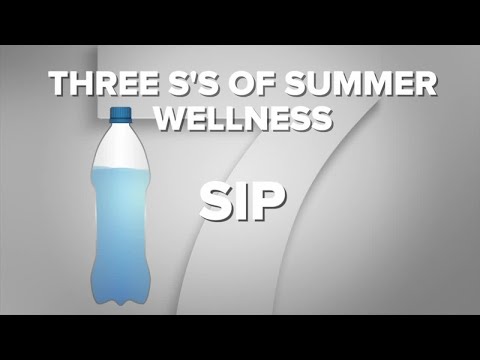 Three tips to work on wellness this summer