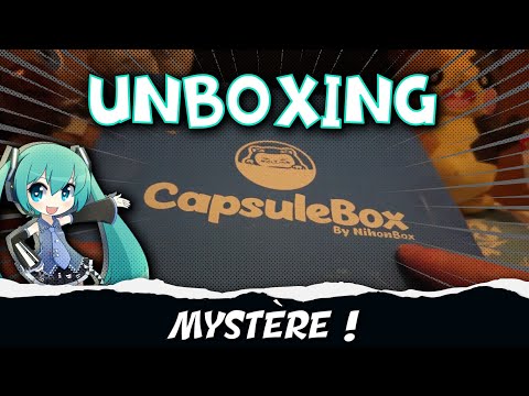 Unboxing capsulebox de Nihonbox box mai 2021