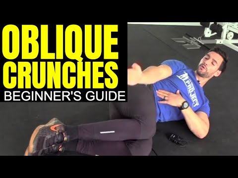 How to Do Oblique Crunches for Beginners - Get Well-Rounded Abs