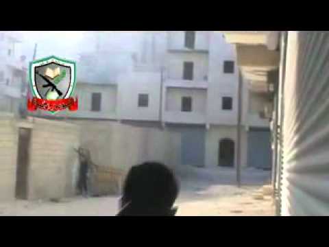 نسف مبنى عليه قناص لقوات النظام في حي العامرية من قبل لواء درع الأمة في محافظة حلب