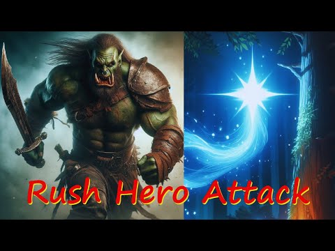 LaacTiger(Orc) Vs TITANKING(NE) - Ladder (063) Hero Rush vs NightElf.  Warcraft 3 Rubattlenet