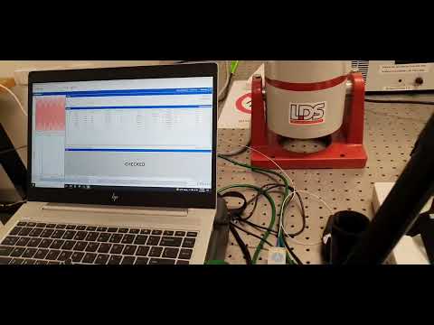 UTS Tech Lab Vibration Lab Transducer calibration using Simcenter Calibration workbook