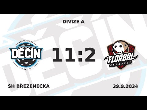 Sestřih utkání DIVIZE A Děčín vs. Florbal Chomutov B
