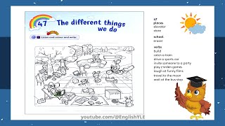 Fun for Movers 4th Edition | The different things we do | 47D - Page 99