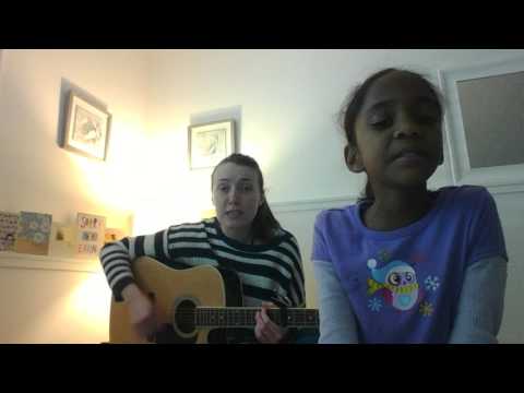 Train- Hey Soul Sister (Cover by Celine Cuddihy feat. Cimmy Rojas)