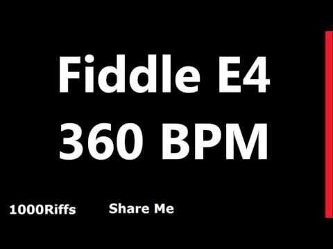 Fiddle E4 Metronome : 360 BPM