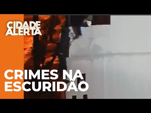 Criminosos aproveitaram a falta de energia em Apucarana para cometer crimes pela cidade