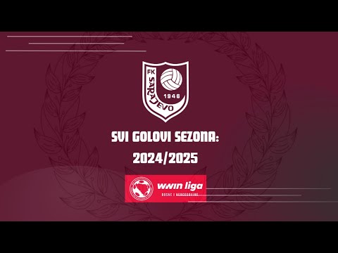 WWIN Premijer Liga BiH: FK Sarajevo / Sezona 2024/2025 - Svi Golovi / All Goals (59.)