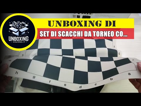 Set di scacchi da torneo con tavola pieghevole in silicone da 50,8 x 50,8 cm