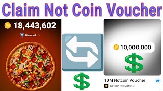 How to Claim Not Coin Voucher | How to Redeem Not Coin Voucher #notcoin #notcoinnft